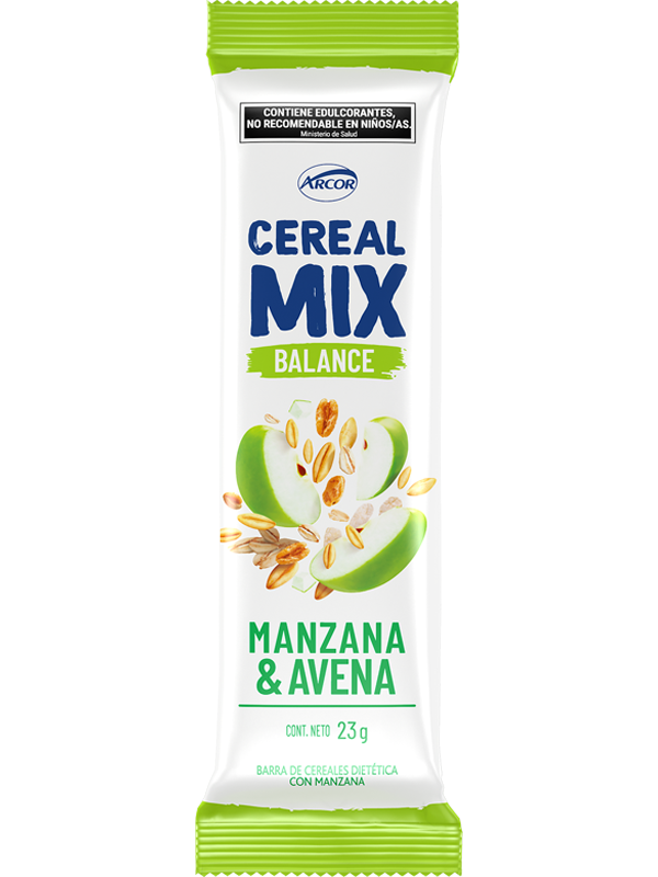 CerealMix Barra Manzana y Avena