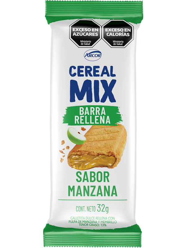 CerealMix Barra Rellena Manzana